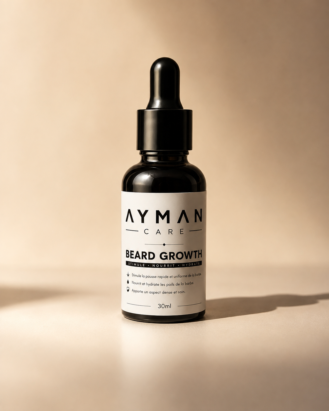Huile à Barbe AYMAN CARE 30ml | Soin & Hydratation