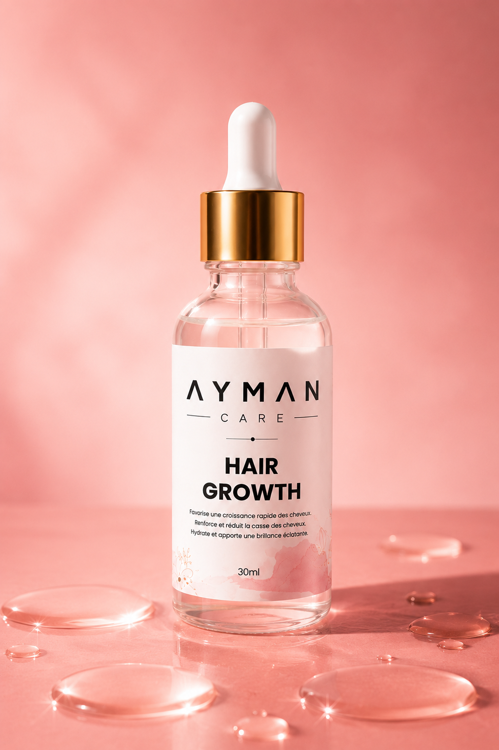 Huile Capillaire AYMAN CARE 30ml | Soin Cheveux Maroc