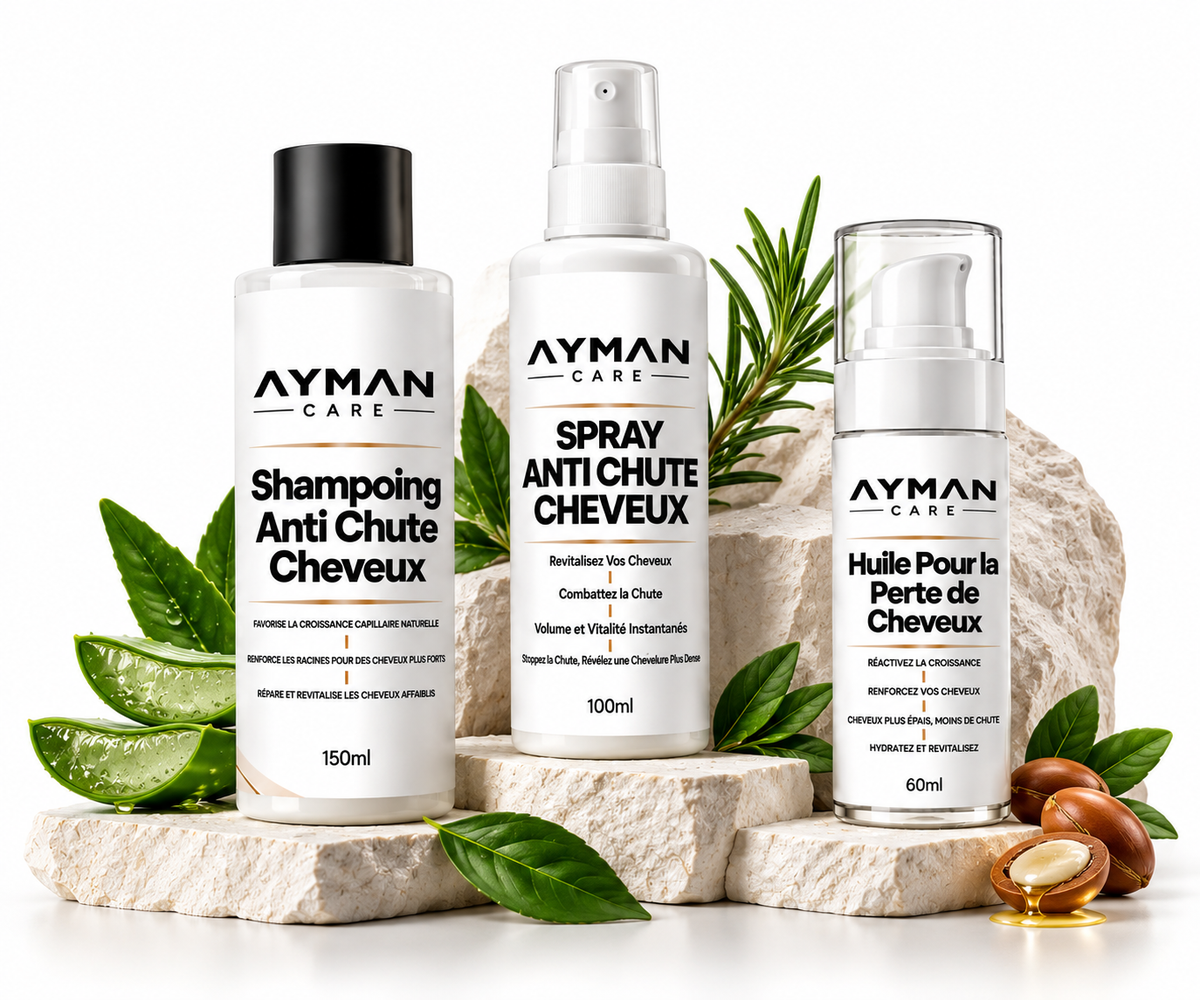 Pack Anti-Chute Cheveux – AYMAN CARE