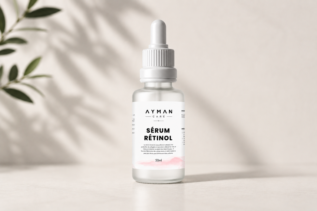 Sérum Rétinol AYMAN CARE 50ml | Renouvellement & Éclat